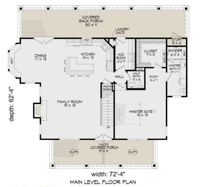 Main Floor  for House Plan #940-00803
