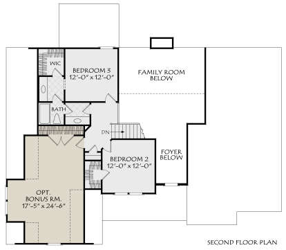 Second Floor for House Plan #8594-00478