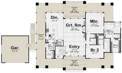 Main Floor  for House Plan #963-00806