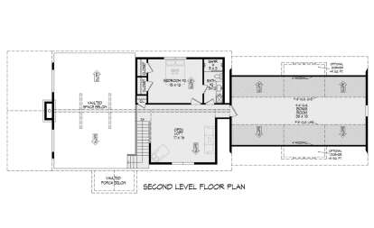 Second Floor for House Plan #940-00810