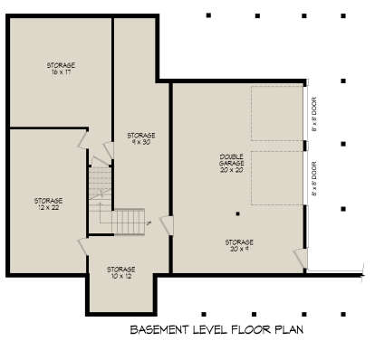 Basement for House Plan #940-00822