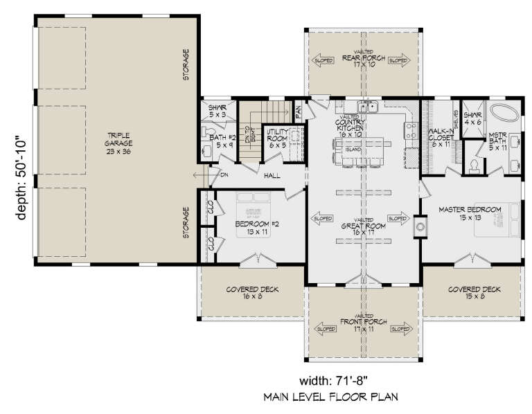 House Plan House Plan #29455 Drawing 1