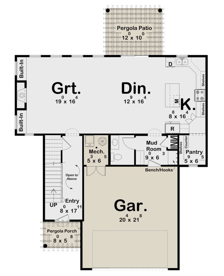 House Plan House Plan #29471 Drawing 1