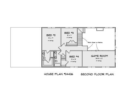 Second Floor for House Plan #4848-00386