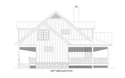 Country House Plan #940-00844 Elevation Photo