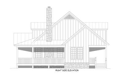 Country House Plan #940-00844 Elevation Photo