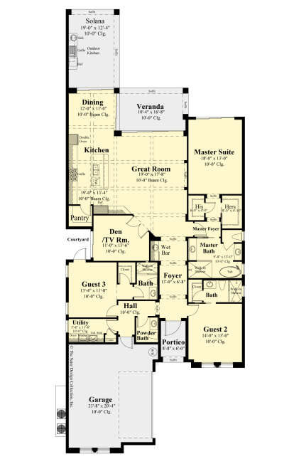 Main Floor  for House Plan #8436-00126