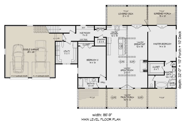 House Plan House Plan #29536 Drawing 1