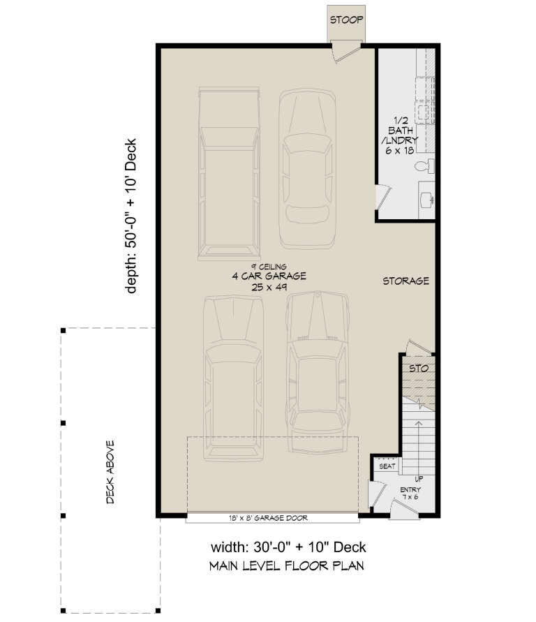 House Plan House Plan #29542 Drawing 1