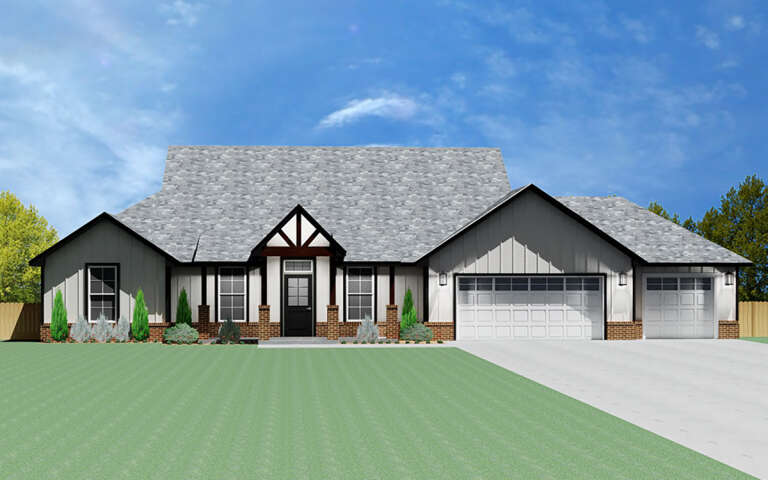 House Plan House Plan #29545 Front Elevation
