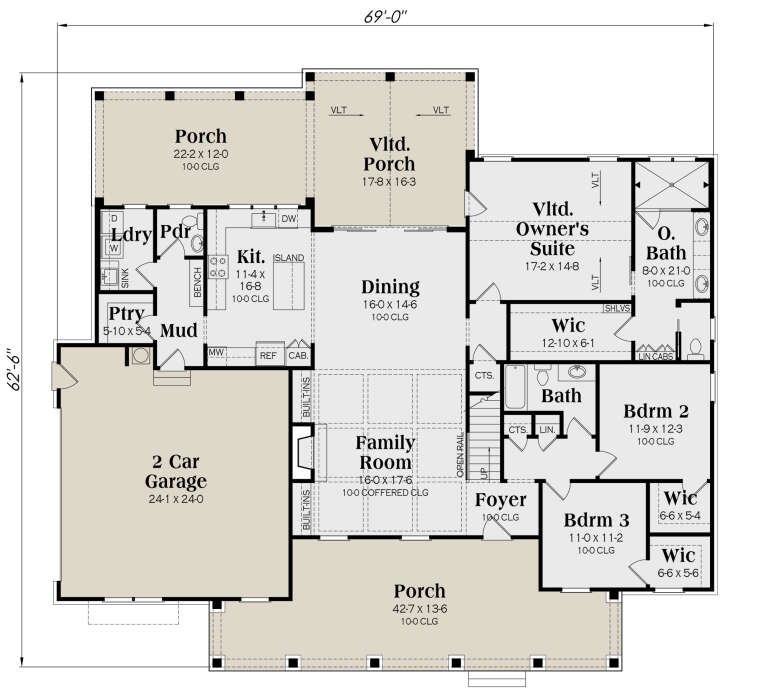 House Plan House Plan #29592 Drawing 1