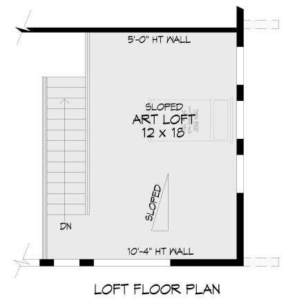 Loft for House Plan #940-00857