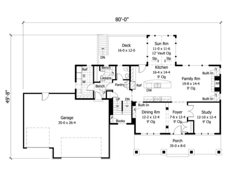 House Plan House Plan #2961 Drawing 1