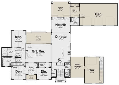 Main Floor  for House Plan #963-00821