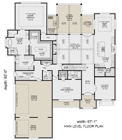 Main Floor  for House Plan #940-00865