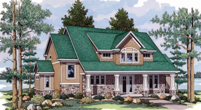 House Plan House Plan #2963 Front Elevation