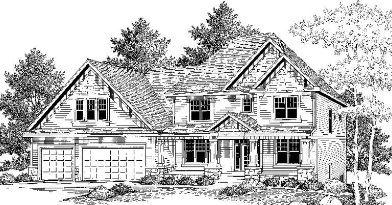 House Plan House Plan #2966 Front Elevation