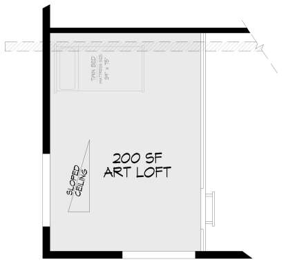 Loft for House Plan #940-00872