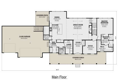 Main Floor  for House Plan #1958-00028