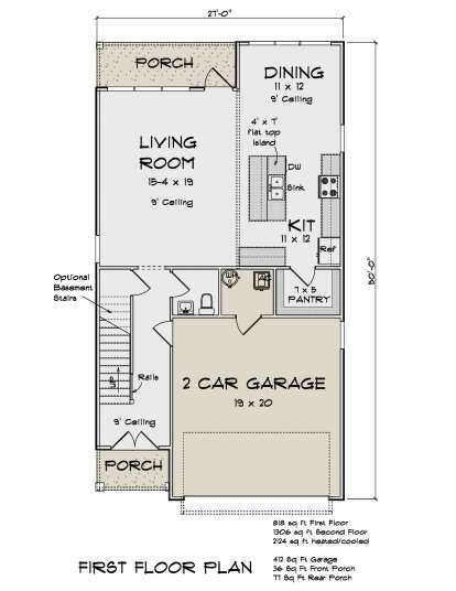 Main Floor  for House Plan #4848-00394