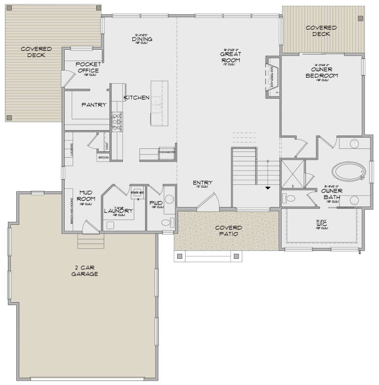 House Plan House Plan #29720 Drawing 1