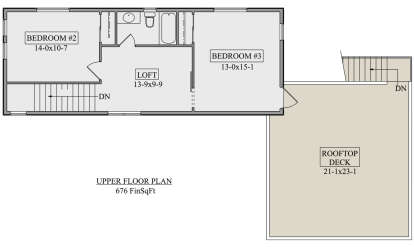 Second Floor for House Plan #5631-00227
