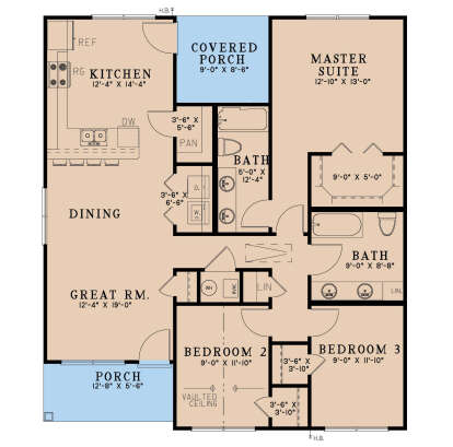 Main Floor  for House Plan #8318-00360