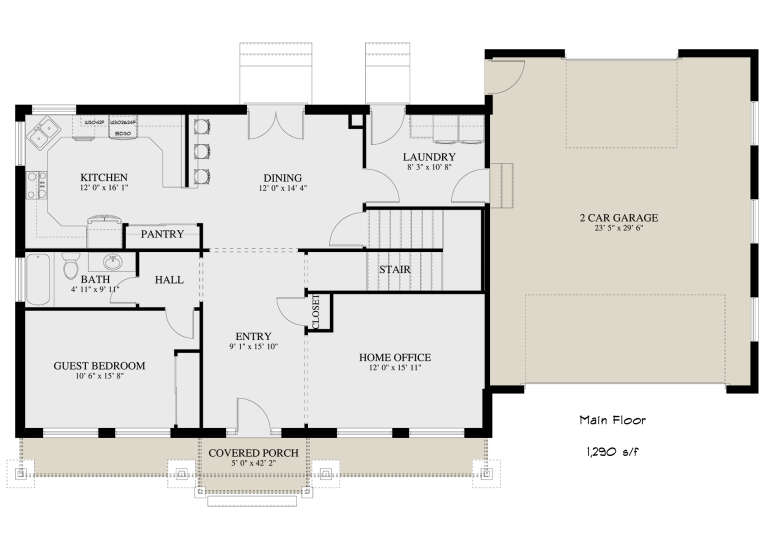 House Plan House Plan #29755 Drawing 1