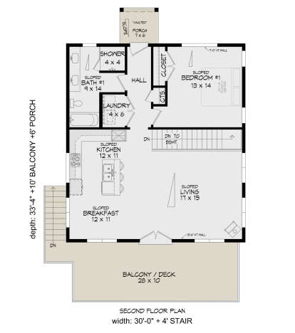 Main Floor  for House Plan #940-00879