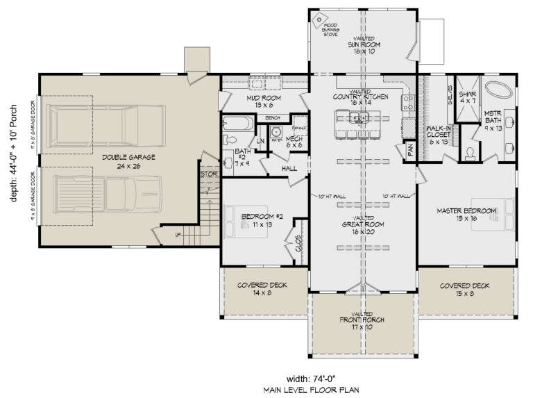 House Plan House Plan #29779 Drawing 1