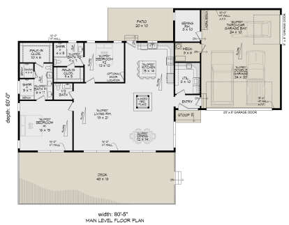 Main Floor  for House Plan #940-00884