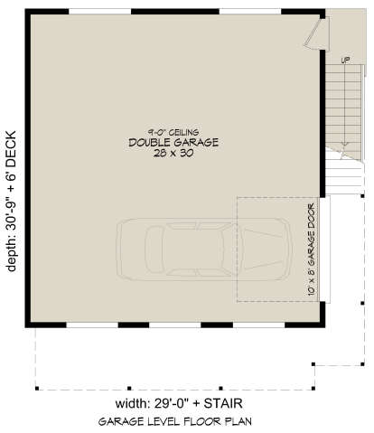 First Floor for House Plan #940-00888