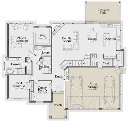 Main Floor  for House Plan #6785-00007