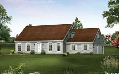 Traditional House Plan #5633-00433 Elevation Photo