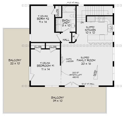 Main Floor for House Plan #940-00891