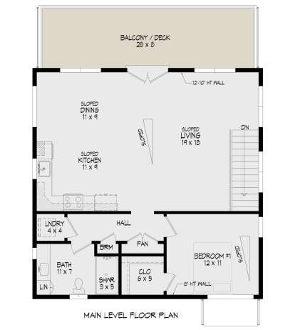 Main Floor for House Plan #940-00895