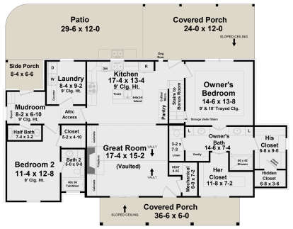 Main Floor  for House Plan #348-00316