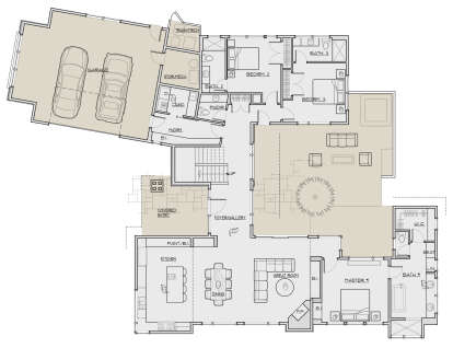 Main Floor  for House Plan #5829-00041