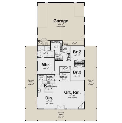 Main Floor  for House Plan #963-00853