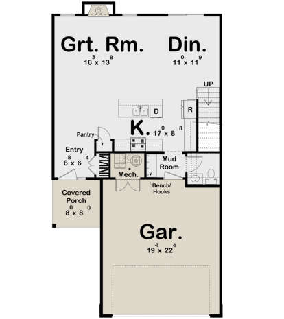 Main Floor  for House Plan #963-00854