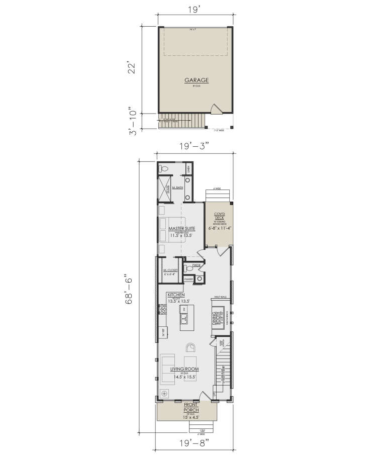 House Plan House Plan #29942 Drawing 1