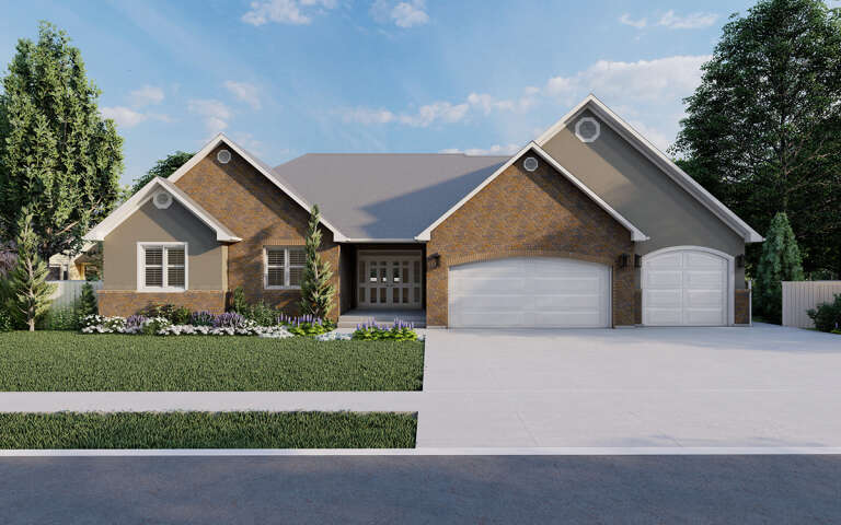 House Plan House Plan #29949 Front Elevation 