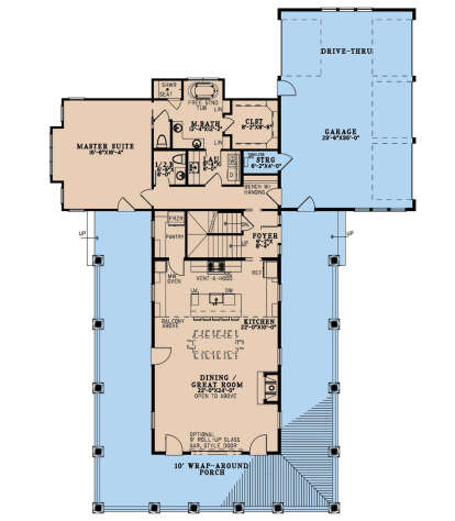 Main Floor  for House Plan #8318-00370