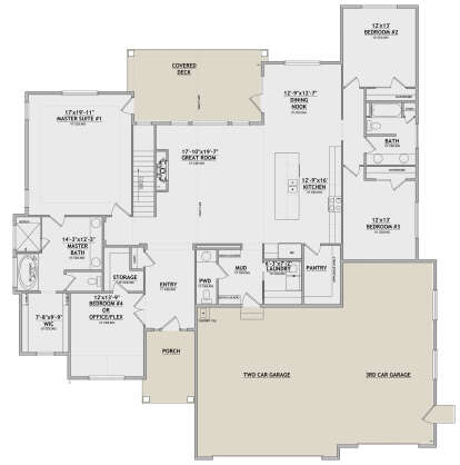 Main Floor  for House Plan #8768-00142