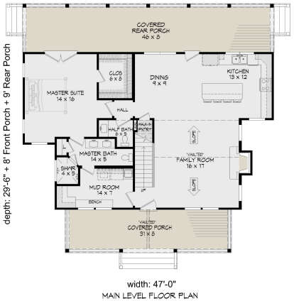 Main Floor  for House Plan #940-00916