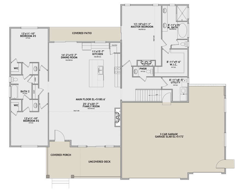 House Plan House Plan #29970 Drawing 1