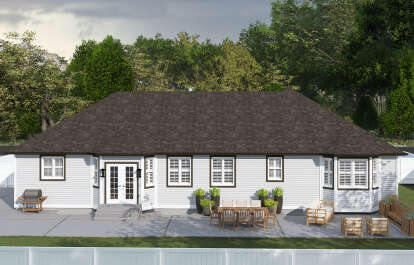 Craftsman House Plan #2802-00261 Elevation Photo