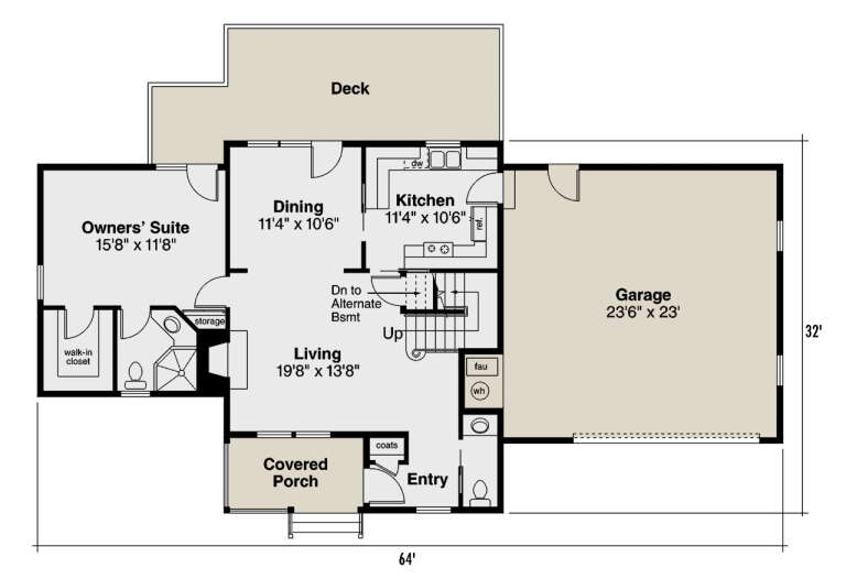 House Plan House Plan #30012 Drawing 1