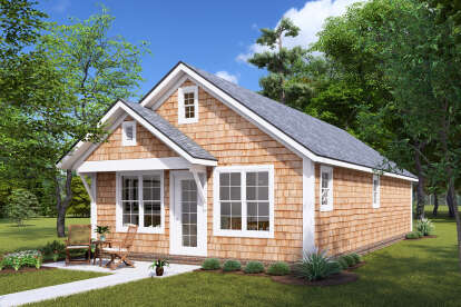 Cottage House Plan #4848-00400 Elevation Photo
