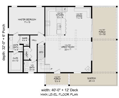 Main Floor  for House Plan #940-00926